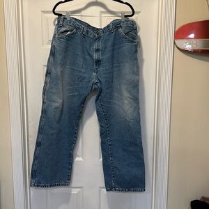 Dickies Denim Jeans  42x30 Actual Med Wash Work